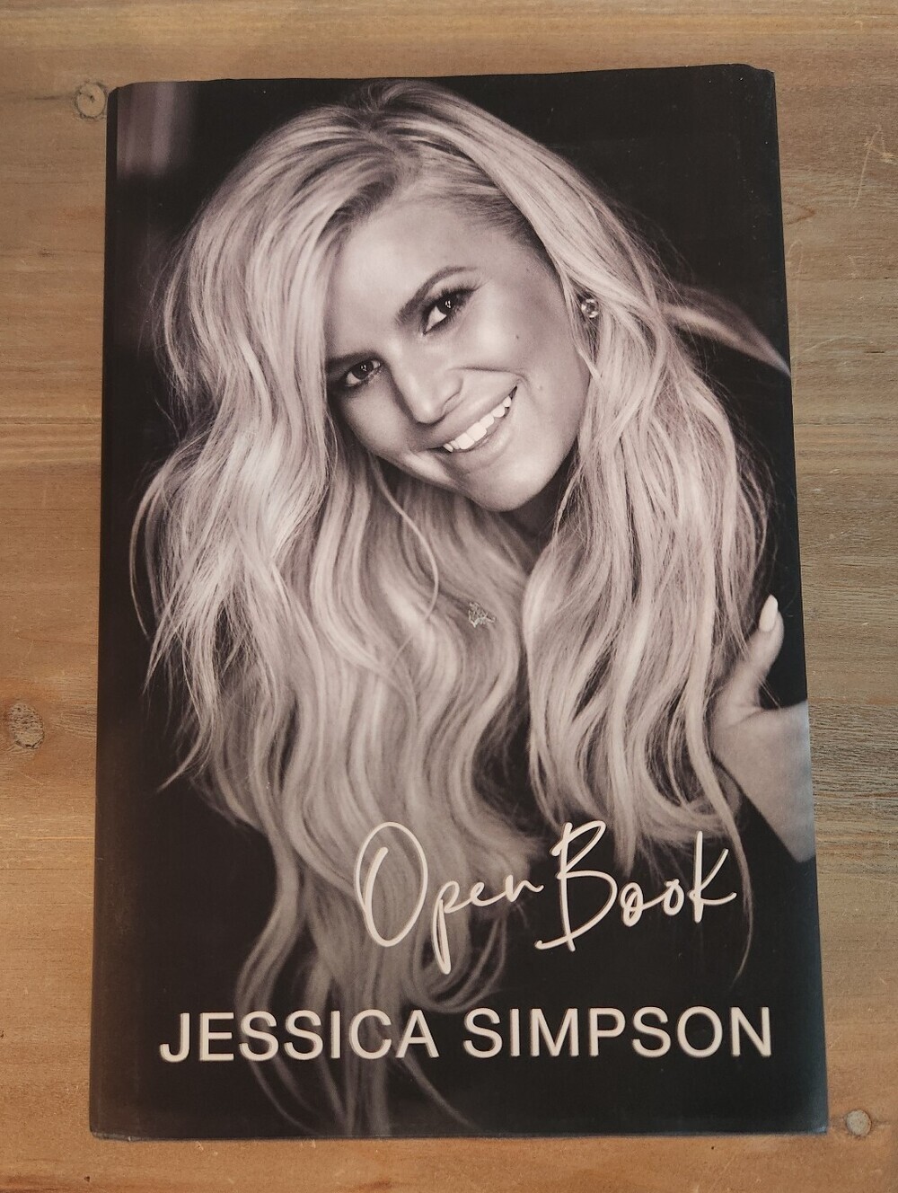 Jessica Simpson Open Book Signed Edition Hardcover Autographed Celebrity Memoir!